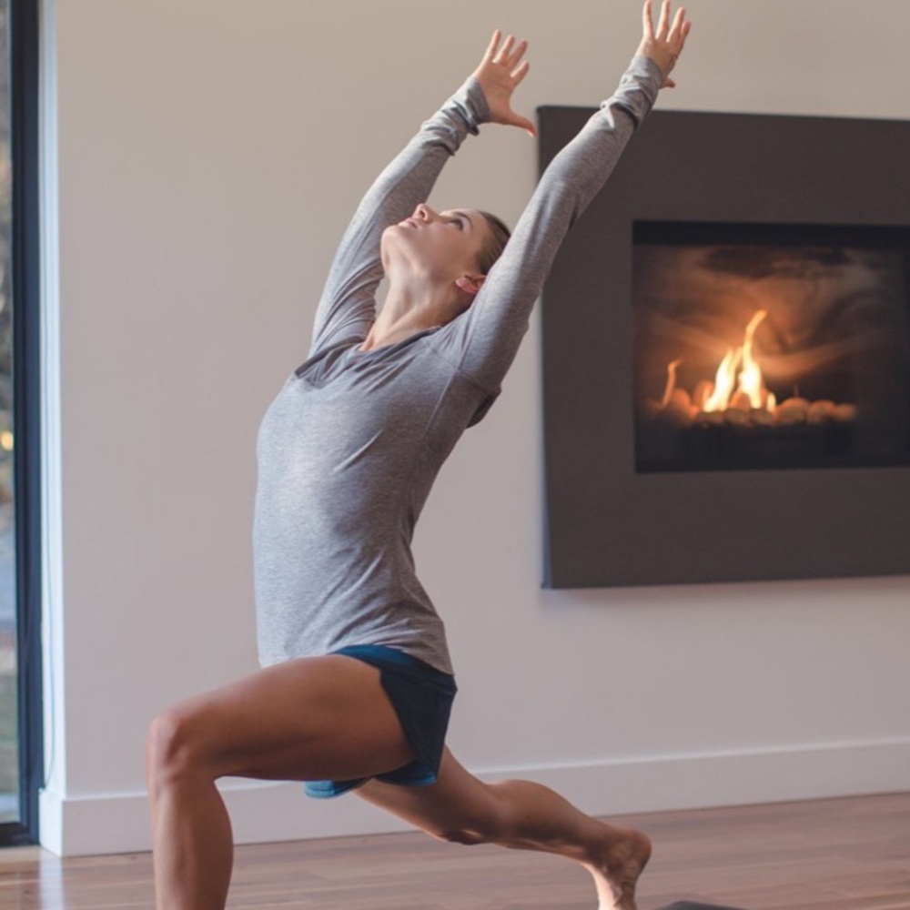 Lululemon just breath long sleeve in Heather slate